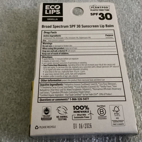 Ecolips & Soft Lips Sunscreen/Lip Protectant Bundle NEW - Picture 7 of 11
